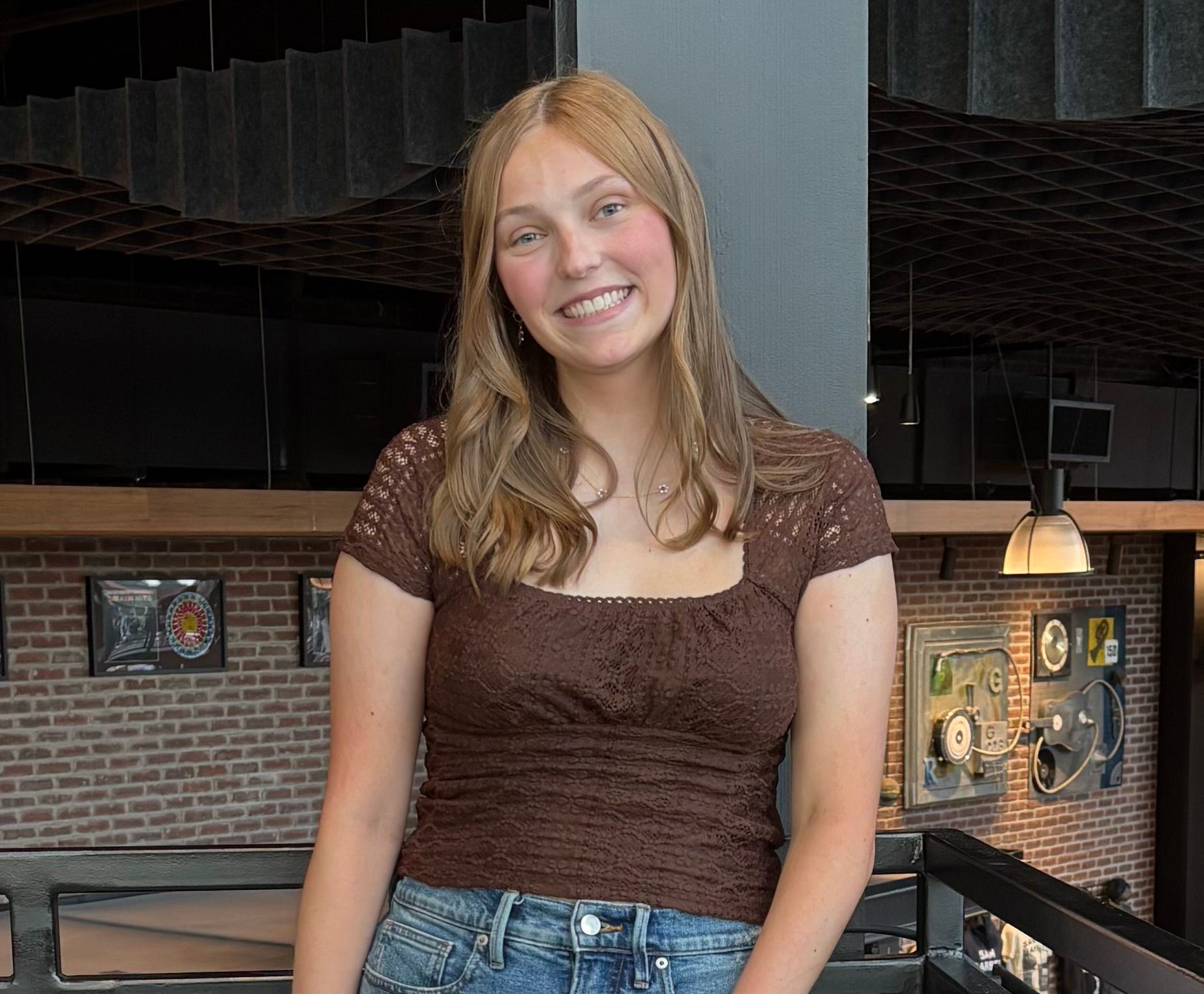 Abby standing