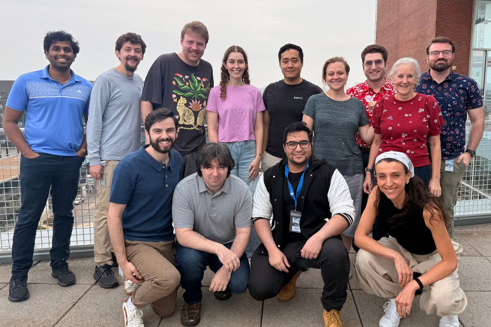 M.D./Ph.D. class A group of M.D./Ph.D. students pose for a photo