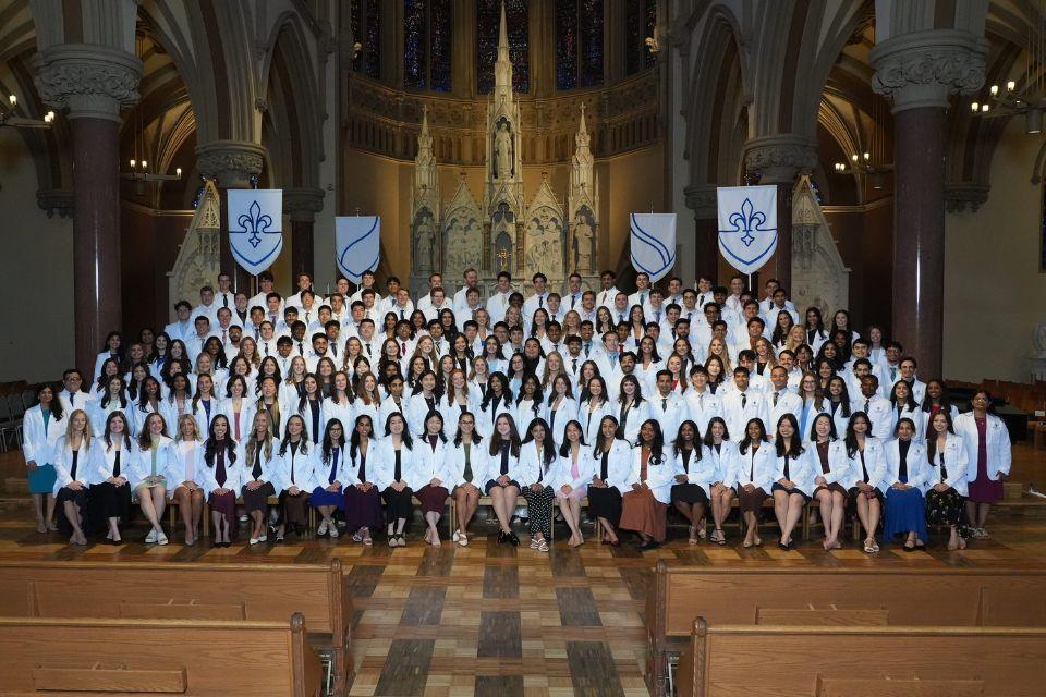SLU Hosts Annual White Coat Ceremony for New Medical Students