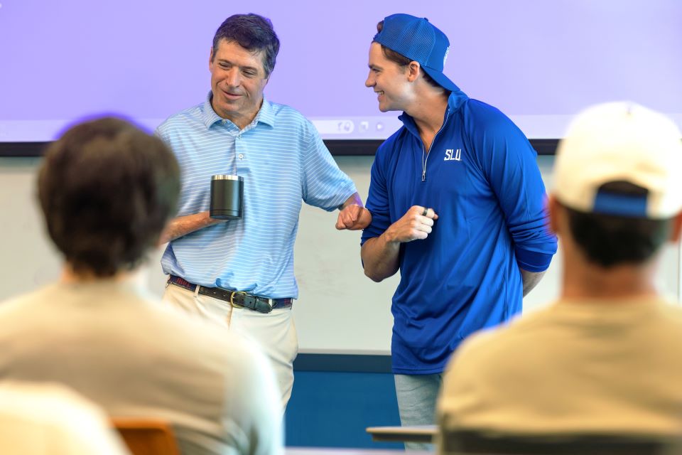 Joel Courtney Meets the Billiken Joel Courtney Meets the Billiken